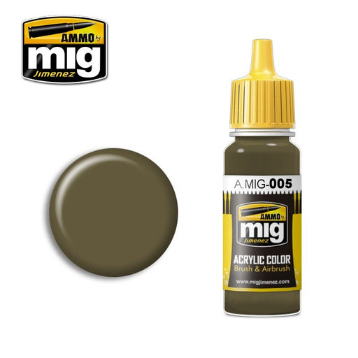 AMMO by Mig Jimenez A.MIG-0005 RAL 7008 GRAUGRN (1885146382385)