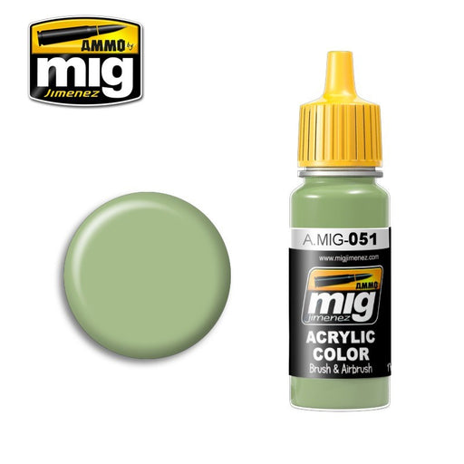 AMMO by Mig Jimenez A.MIG-0051 MEDIUM LIGHT GREEN (1885150773297)