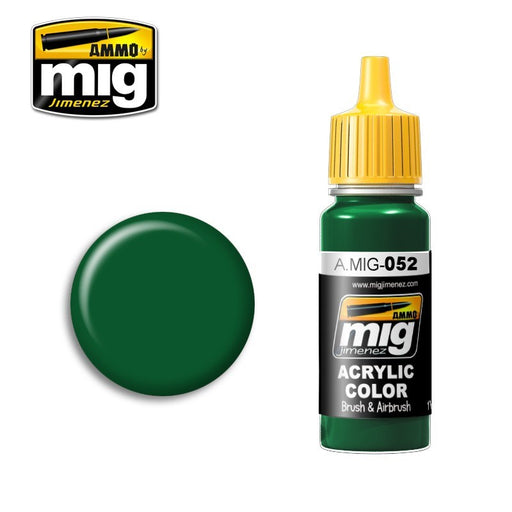 AMMO by Mig Jimenez A.MIG-0052 DEEP GREEN (1885150969905)