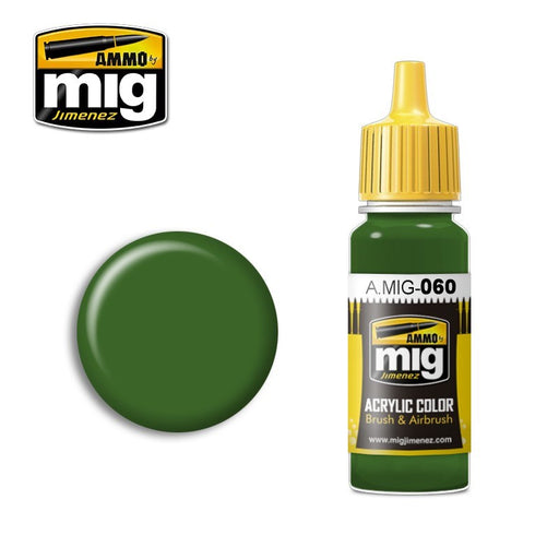 AMMO by Mig Jimenez A.MIG-0060 PALE GREEN (1885151821873)