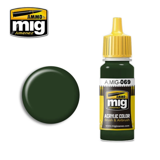 AMMO by Mig Jimenez A.MIG-0069 BLUE GREEN (1885152575537)