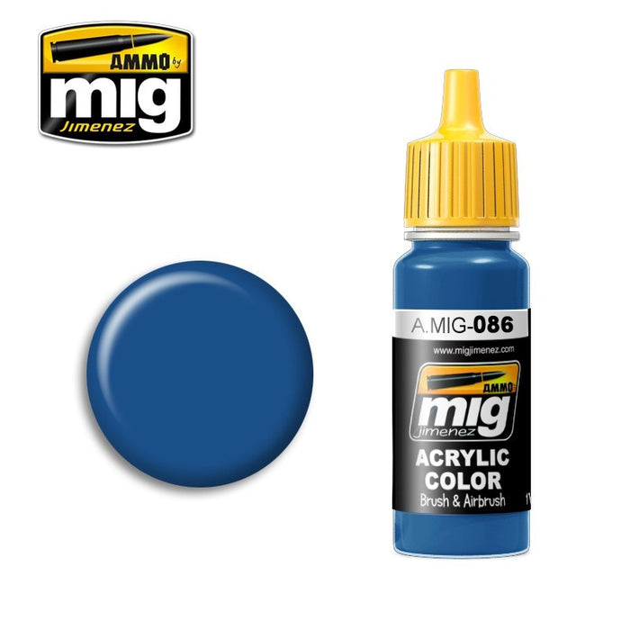 AMMO by Mig Jimenez A.MIG-0086 BLUE (RAL 5019) (1885154082865)