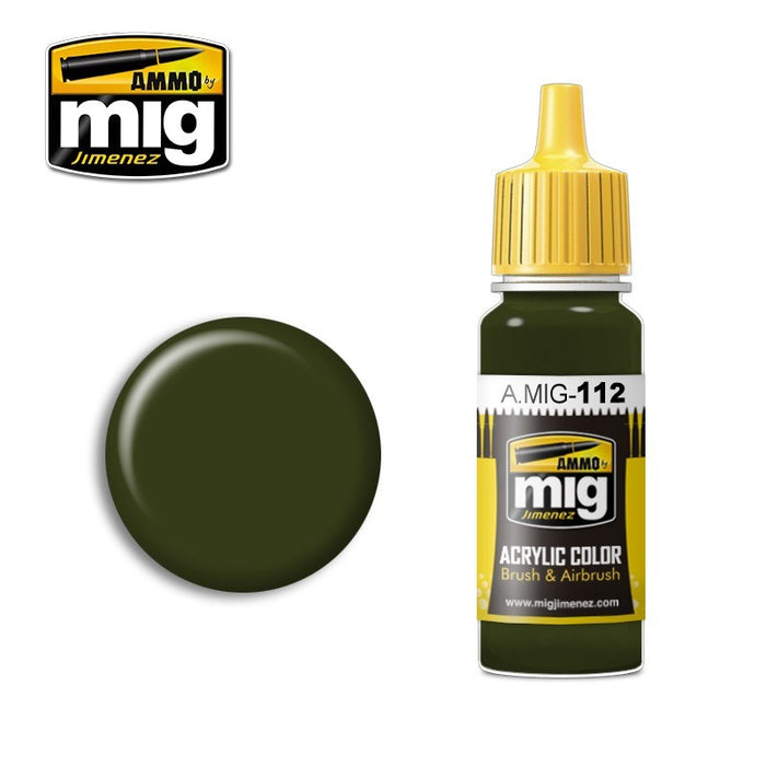 AMMO by Mig Jimenez A.MIG-0112 SCC 15 (BRITISH 1944-45 OLIVE DRAB) (1885157294129)