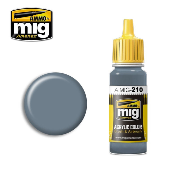 AMMO by Mig Jimenez A.MIG-0210 FS35237 BLUE GRAY AMT-11 (1885162471473)