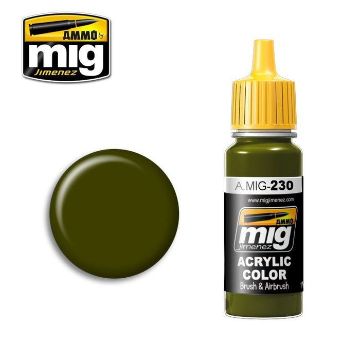 AMMO by Mig Jimenez A.MIG-0230 RLM 82 CAMO GREEN (1885164011569)