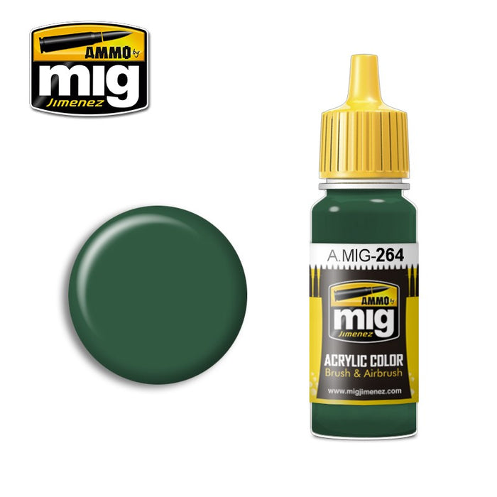 AMMO by Mig Jimenez A.MIG-0264 IJN Nakajima Dark Green (6608898162737)