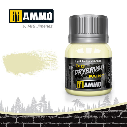 AMMO of Mig Jimenez A.MIG-0616 Drybrush Light  Sand (6548861812785)