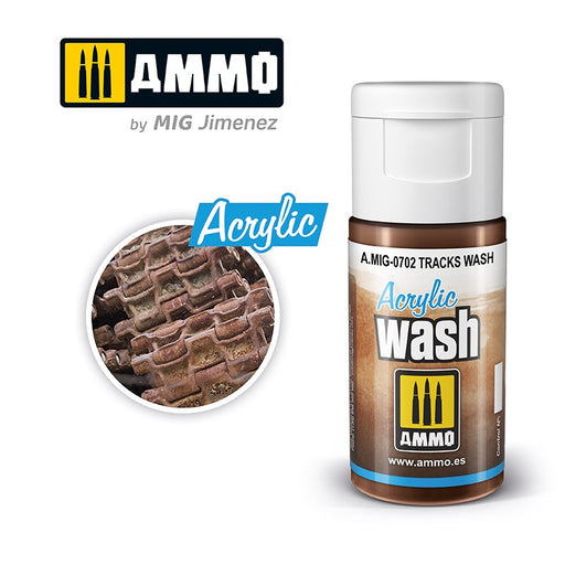 AMMO by Mig Jimenez 0702 Acrylic Filter Tracks Wash (6660655218737)