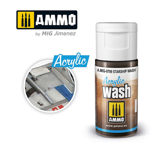 AMMO by Mig Jimenez 0709 Acrylic Filter Starship Wash (6660655513649)