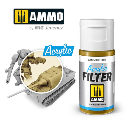 AMMO by Mig Jimenez 0816 Acrylic Filter Sand (6660654465073)