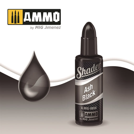 AMMO by Mig Jimenez A.MIG-0858 ASH BLACK (4511970000945)