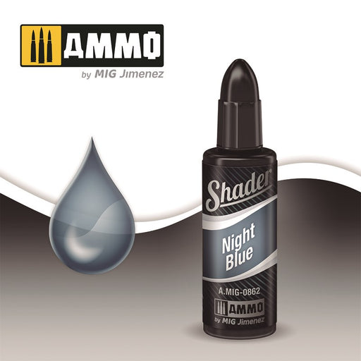 AMMO by Mig Jimenez A.MIG-0862 NIGHT BLUE (4511970263089)