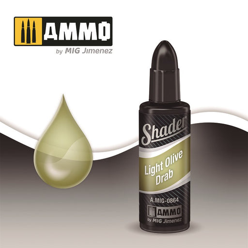 AMMO by Mig Jimenez A.MIG-0864 LIGHT OLIVE DRAB (4511970361393)