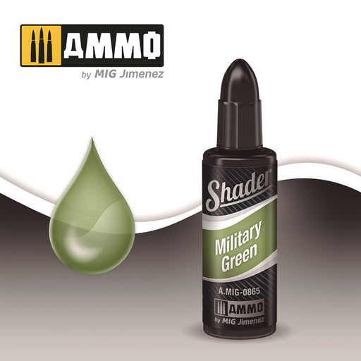 AMMO by Mig Jimenez A.MIG-0865 MILITARY GREEN (4511970459697)