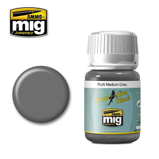 AMMO by Mig Jimenez A.MIG-1601 PLW MEDIUM GREY (1885175578673)