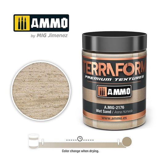 AMMO by Mig Jimenez A.MIG-2176 TERRAFORM Wet Sand (8170399498477)