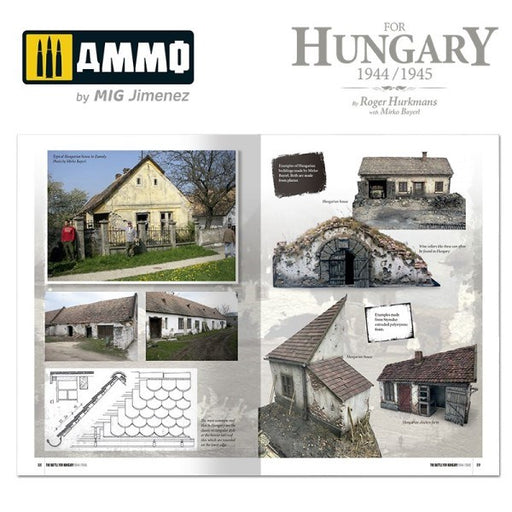 AMMO by Mig Jimenez A.MIG-6280 Book: The Battle for Hungary 1944/1945 (ENGLISH) (7882226303213)