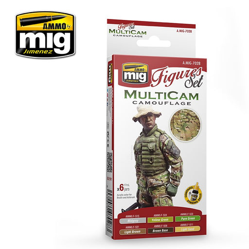 AMMO by Mig Jimenez A.MIG-7028  MULTICAM (4502519873585)