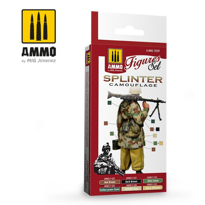 AMMO by Mig Jimenez A.MIG-7029 SPLINTER CAMOUFLAGE (8170395369709)