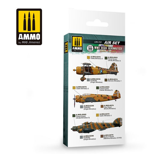 AMMO by Mig Jimenez A.MIG-7237 Regia Aeronautica - Early Paint Set (6608899244081)