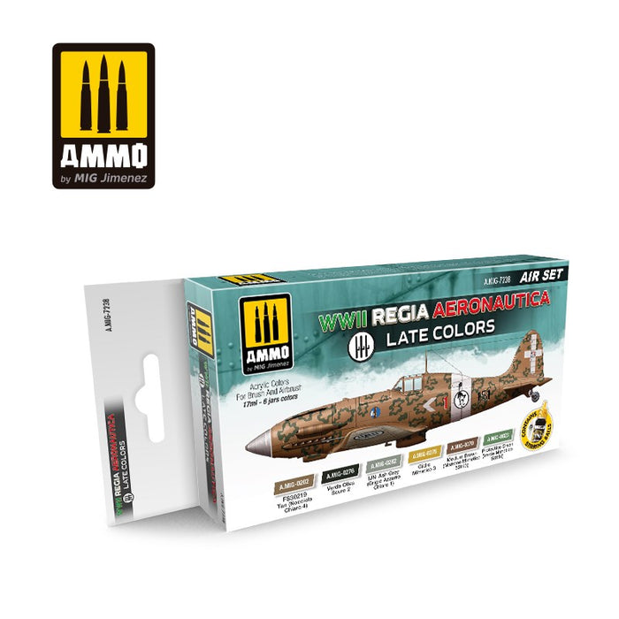 AMMO by Mig Jimenez A.MIG-7238 Regia Aeronautica -Late Colors (6608899309617)