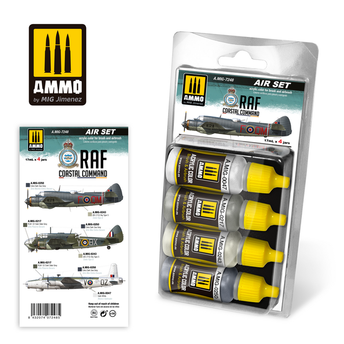 AMMO by Mig Jimenez A.MIG-7248 RAF Coastal Command Air Set (8170398351597)