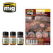 AMMO by Mig Jimenez A.MIG-7400 PIGMENT RUST SET (8170391142637)