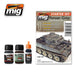 AMMO by Mig Jimenez A.MIG-7407 PANZER GREY SET (8170391273709)