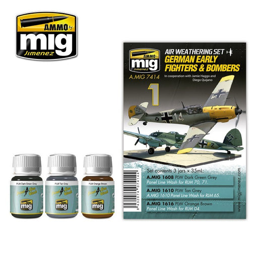 AMMO by Mig Jimenez A.MIG-7414 GERMAN EARLY FIGHTERS AND BOMBERS - Hobby City NZ
