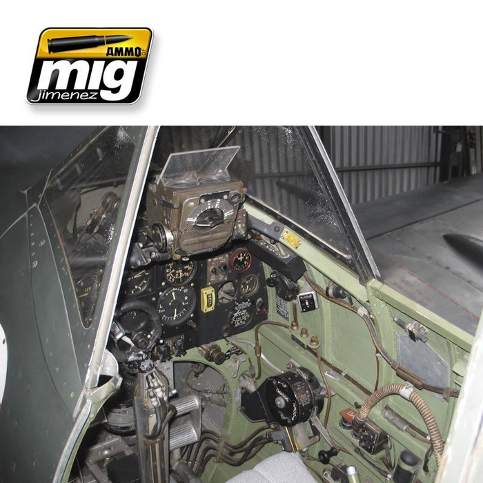 AMMO by Mig Jimenez A.MIG-7432 WW II BRITISH COCKPITS (8170391634157)