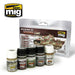 AMMO by Mig Jimenez A.MIG-7443 GERMAN CAMO WEATHERING SET (6661677645873)