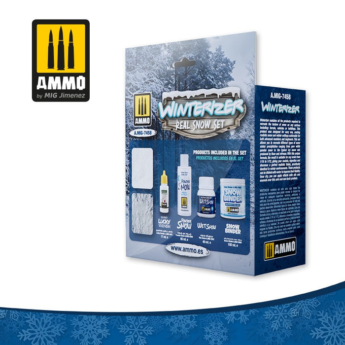 AMMO by Mig Jimenez A.MIG-7458 WINTERIZER SET - Hobby City NZ