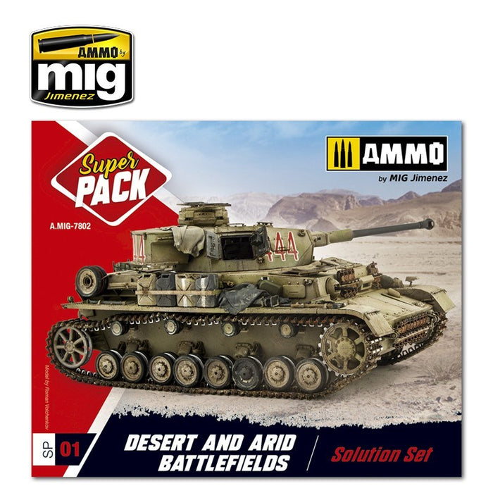 AMMO by Mig Jimenez A.MIG-7802  DESERT & ARID BATTLEFIELDS (8170394976493)