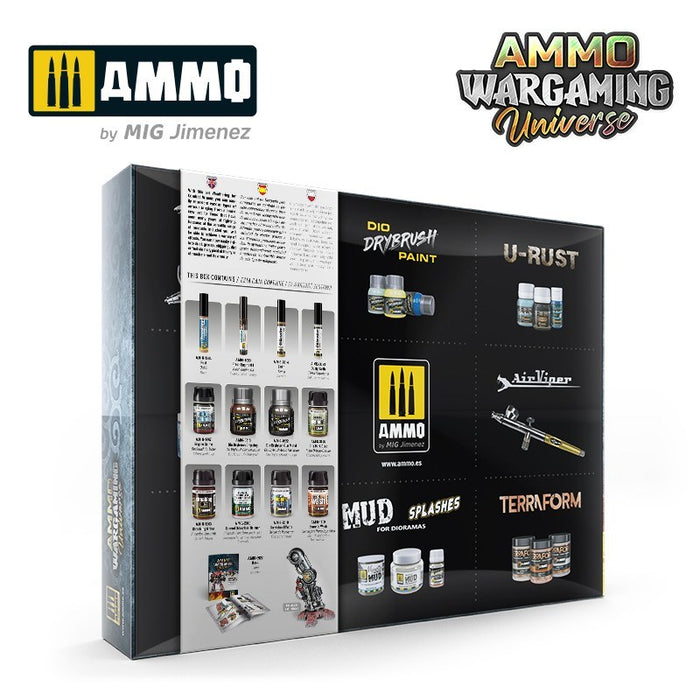 AMMO by Mig Jimenez A.MIG-7922 AMMO WARGAMING UNIVERSE #03 Weathering Combat Armour (8170400776429)