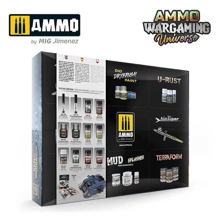 AMMO by Mig Jimenez A.MIG-7925 AMMO WARGAMING UNIVERSE #06 Weathering Combat Vehicles (8170400907501)