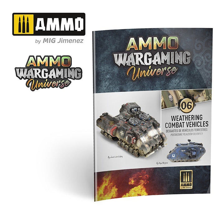 AMMO by Mig Jimenez A.MIG-7925 AMMO WARGAMING UNIVERSE #06 Weathering Combat Vehicles (8170400907501)