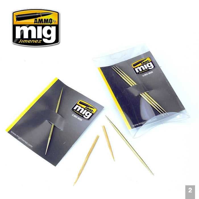 AMMO by Mig Jimenez A.MIG-8026 BRASS TOOTHPICKS (1885211099185)