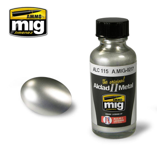 AMMO by Mig Jimenez A.MIG-8217 STAINLESS STEEL ALC115 (8471018930413)