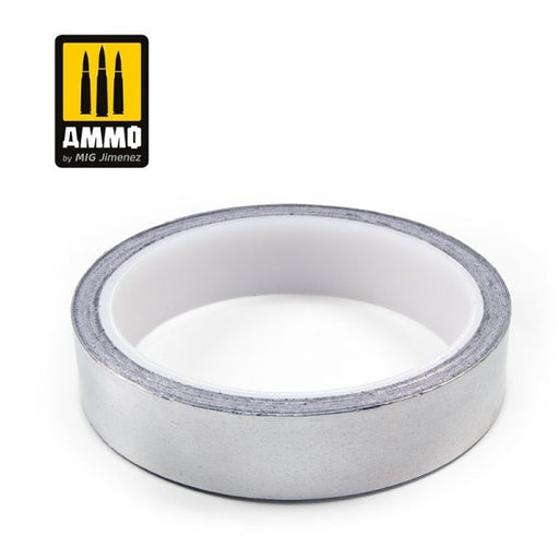 AMMO by Mig Jimenez A.MIG-8251 ALUMINIUM TAPE 20mm x 10m (0.78in x 32.8ft) (7882226925805)