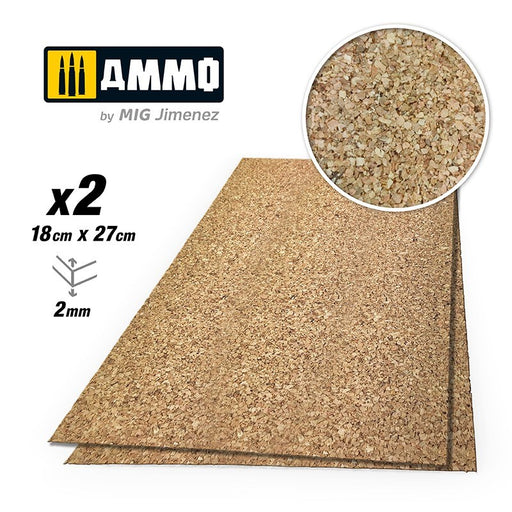 AMMO by Mig Jimenez A.MIG-8839 CREATE CORK Medium Grain (2mm) 2 pcs - Hobby City NZ (8170404806893)