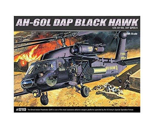 Academy 12115 1/35 AH-60L DAP BLACKHAWK - Hobby City NZ (8127327502573)