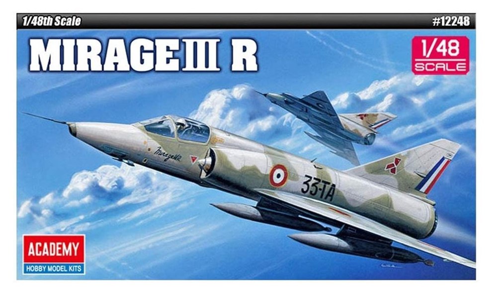 Academy 12248 1/48 MIRAGE IIIR FIGHTER (8346770374893)