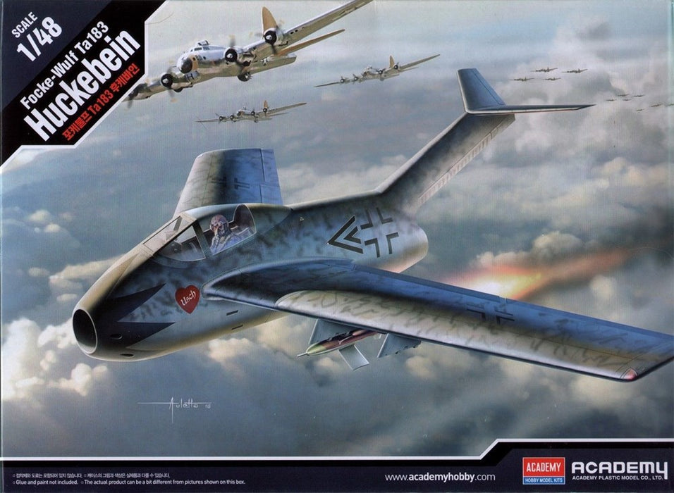 Academy 12327 1/48 FOCKE WULF Ta 183 (1388984893489)