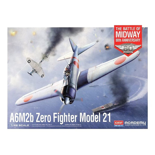 Academy 12352 1/48 A6M2b Zero Fighter Model 21 - The Battle of Midway 80th Anniversary - Hobby City NZ (8278372516077)