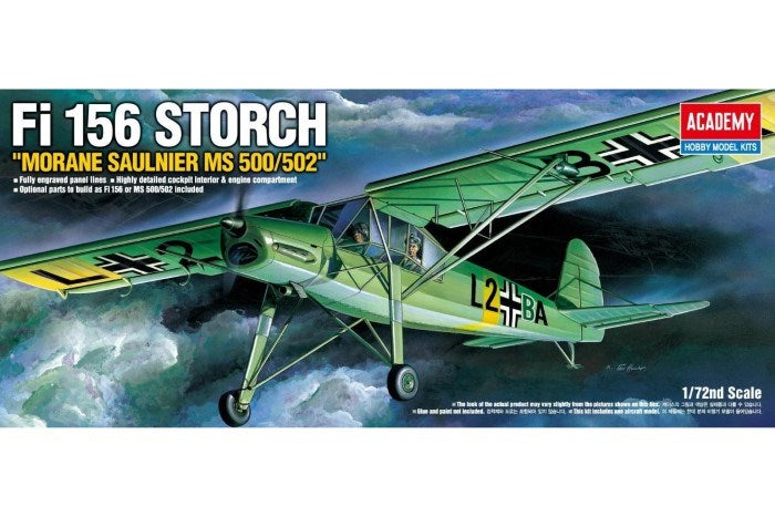 Academy 12459 1/72 FIESELER FI-156 STORCH (8278221586669)