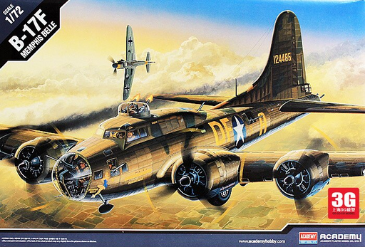 Academy 12495 1/72 B-17F "MEMPHIS BELLE" (8225539588333)