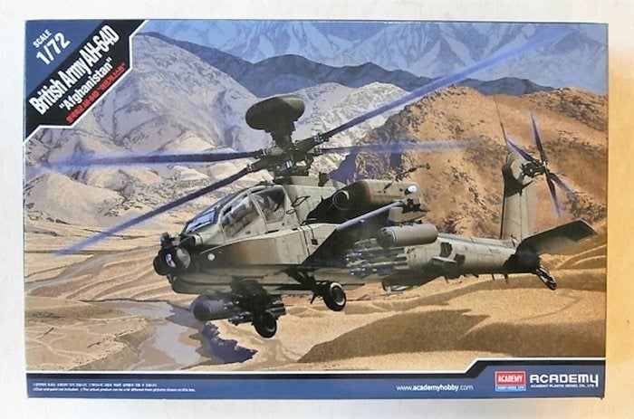 Academy 12537 1/72 BRITISH ARMY AH-64 AFGHAN WAR - Hobby City NZ (8294584090861)