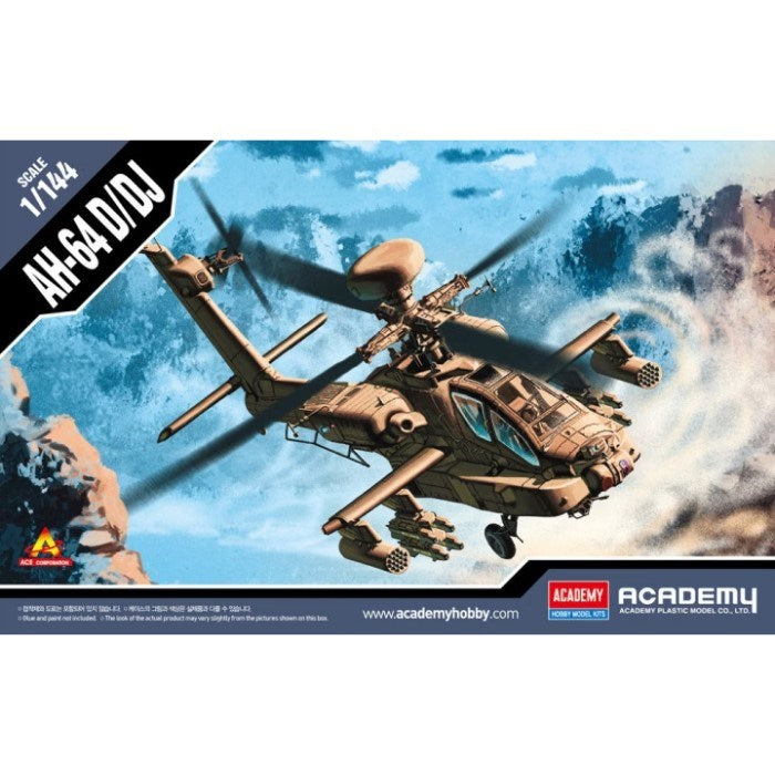 Academy 12625 1/144 AH-64D/DJ (8278373630189)