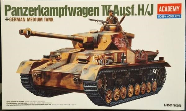 Academy 13234 1/35 GERMAN PANZER IV H IV H - Hobby City NZ (8278092677357)