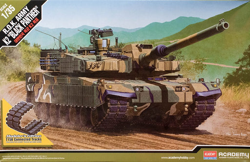 Academy 13511 1/35 REPUBLIC OF KOREA TANK K2 PANTHER - Hobby City NZ (8278175351021)